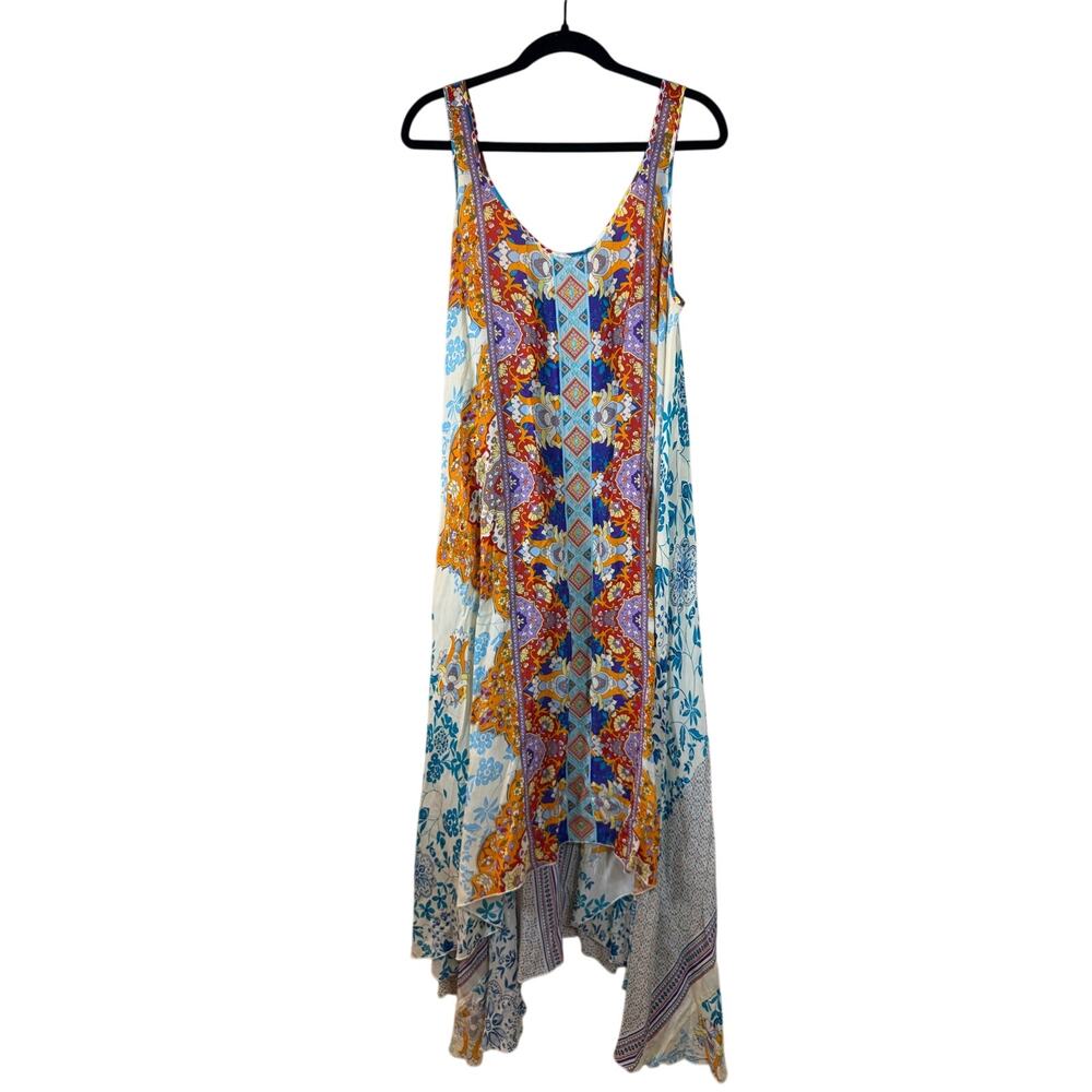 Johnny Was Ellyo Handkerchief Dress Size Large